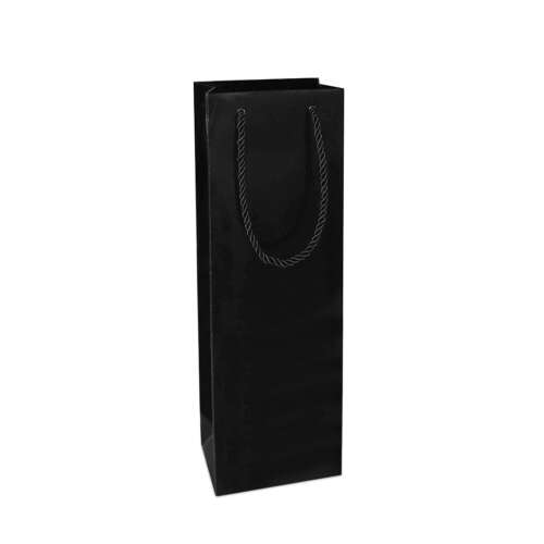 Black Bottle Wine Bag