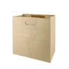Die Cut Handle Brown Paper Bag
