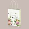 paper bag for doorgift wedding light green colour with terima kasih