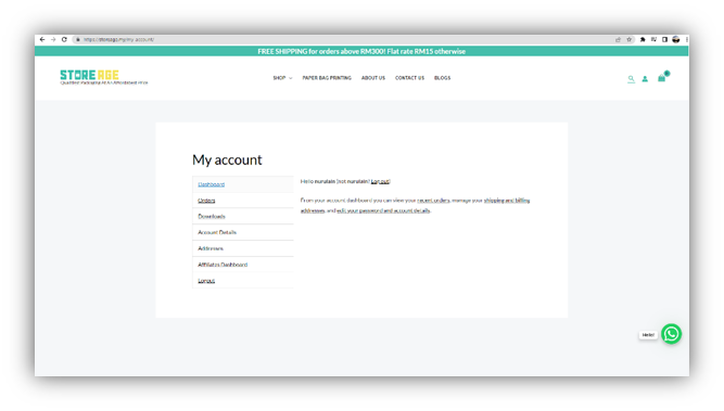 Store Age : Custom Paper Bag Printing Service in Malaysia - Step-by-Step 4 Store Age Paper Bag Printing