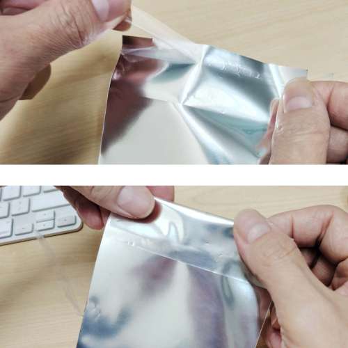 SELF ADHENSIVE PLASTIC BAG SILVER Cover4